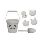 Set de playa silicona flexible Dante - Panda Dumbo Grey