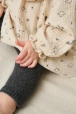 Legging canalé BABY | Gris oscuro - Imagen 2