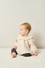 Legging canalé BABY | Gris oscuro - Imagen 3